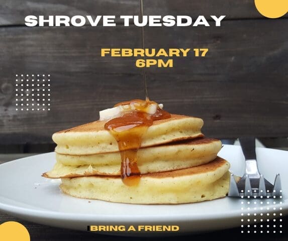 Shrove Tuesday Pancake Supper