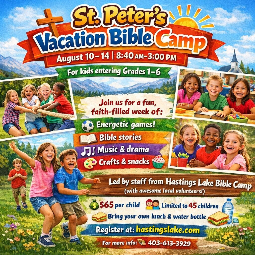 St. Peter's Vacation Bible Camp – Summer Day Camp