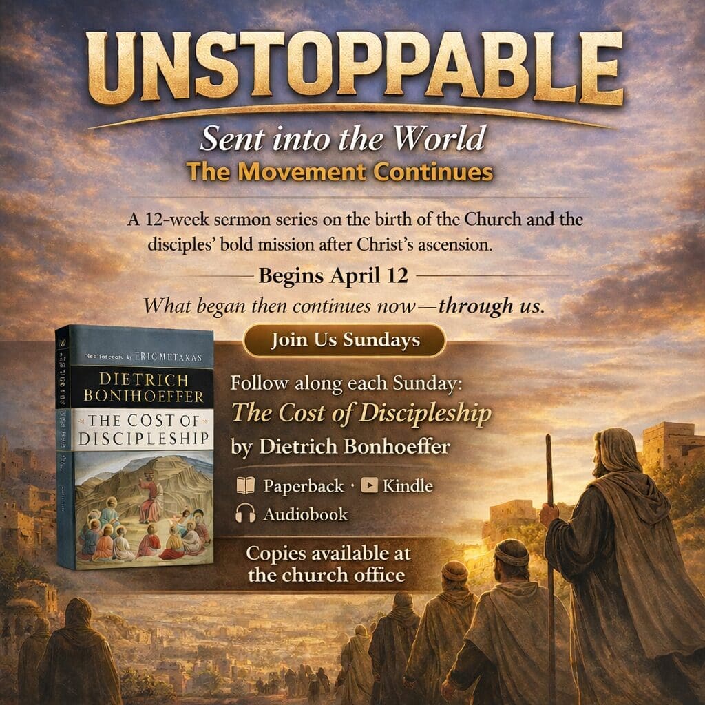 Unstoppable Sermon Series-Starts April 12